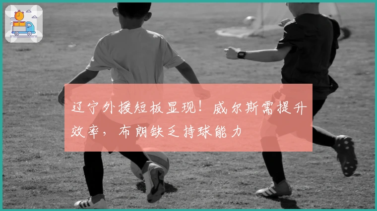 辽宁外援短板显现！威尔斯需提升效率，布朗缺乏持球能力